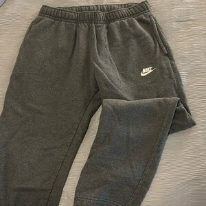 Nike wide leg sweat pants